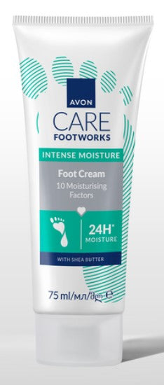 FOOTWORKS INTENSE CARE MOISTURIZING CREAM (INTENSIVE MOISTURE CREAM)