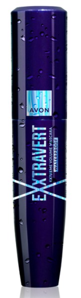 AVON EXXTRAVERT WATERPROOF MASCARA - Blackest Black