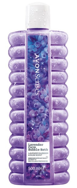 SENSES LAVENDER CALM BUBBLE BATH 500ML