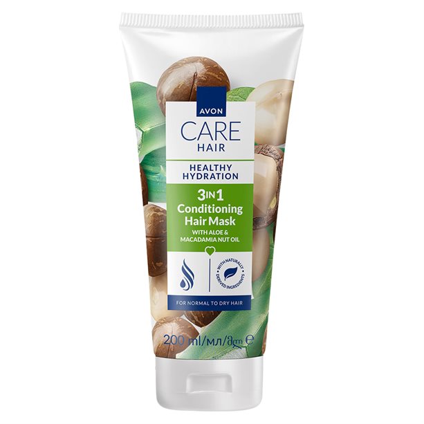 AVON CARE 2 en 1 Masque ALOE VERA & MACADAMIA 200ML