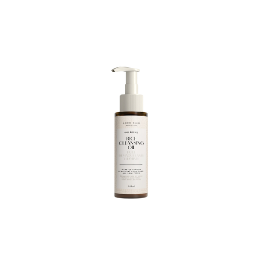 SEOUL GLAM Huile démaquillante au riz 100mL